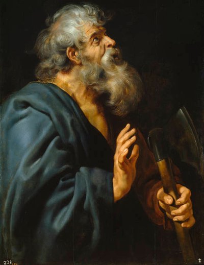 St. Matthias by Peter Paul Rubens